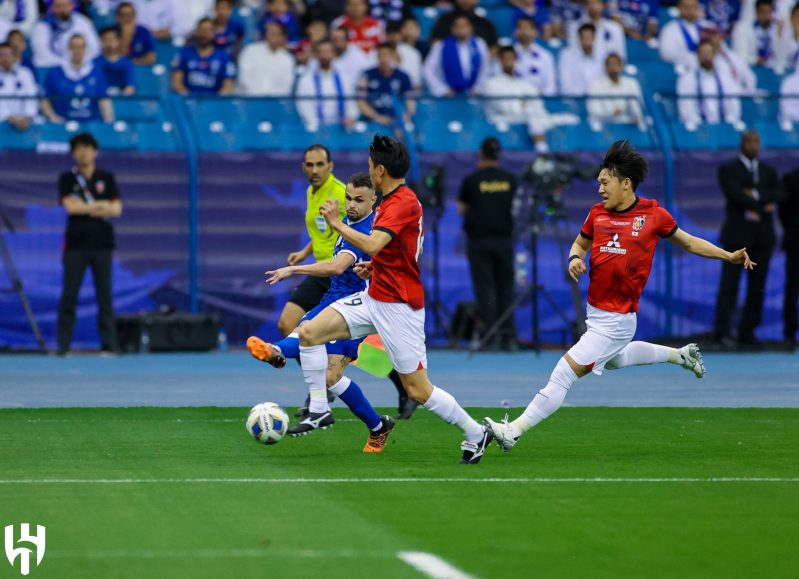 الهلال ضد أوراوا في دوري أبطال آسيا