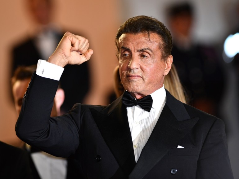 72nd Cannes Film Festival, Rambo V: Last Blood Premiere- - CANNES, FRANCE - MAY 24: US actor Sylvester Stallone arrives for the screening of the film 'Rambo V: Last Blood' at the 72nd annual Cannes Film Festival in Cannes, France on May 24, 2019.