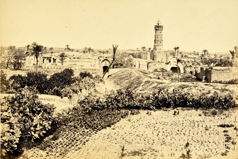 Gaza (The Old Town) 1857 crdit : Getty Museum Collection