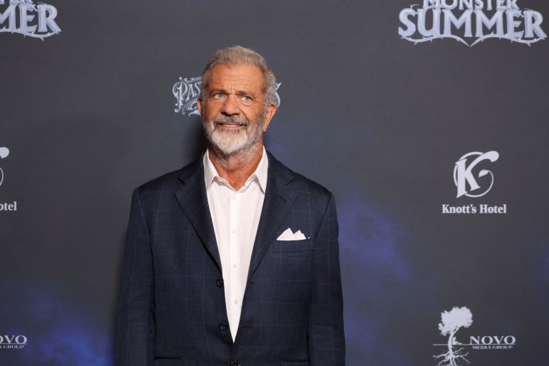 Cast member Mel Gibson attends a special screening of the film Monster Summer in Los Angeles, California, U.S., September 24, 2024. REUTERS/Mario Anzuoni