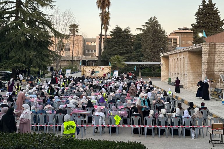 يذهب ريع الإفطار لإعمار أجزاء في المسجد الأقصى- الأردن-الجامعة الأردنية - مارس2025 -الجزيرة نت