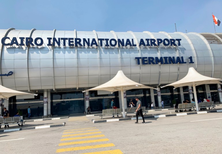 Exterior of Terminal 1 is seen at Cairo International Airport in Cairo, Egypt, July 21, 2019. REUTERS/Mohamed Abd El Ghany